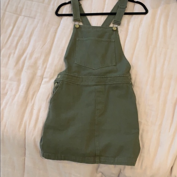 Forever 21 Dresses & Skirts - Forever 21 olive denim overall dress